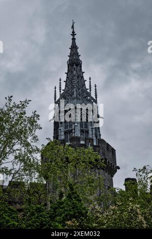 Castello di Cardiff, Cardiff, Galles, Regno Unito Foto Stock