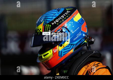 Spielberg, Austria. 28 giugno 2024. Oscar Piastri (AUS) McLaren. 28.06.2024. Formula 1 World Championship, Rd 11, Austrian Grand Prix, Spielberg, Austria, giorno di qualificazione Sprint. Il credito fotografico dovrebbe essere: XPB/Alamy Live News. Foto Stock