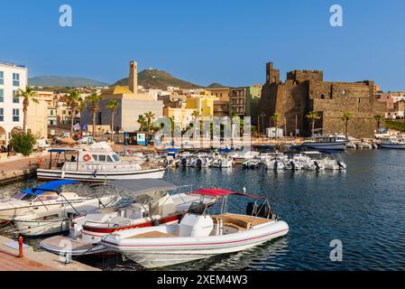 Porto di Pantelleria; Pantelleria, Sicilia, Italia Foto Stock