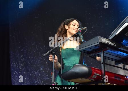 The Skints at Bristol Sounds, Bristol, Regno Unito. 23 giugno 2024. Foto Stock