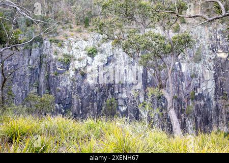 Cascate di Apsley nel parco nazionale Oxley Wild Rivers, vicino a Walcha, New South Wales, Australia Foto Stock