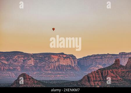Città di Sedona. Foto Stock