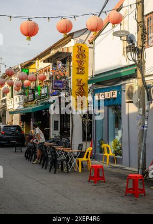 Love Lane, George Town, Penang, Malesia Foto Stock