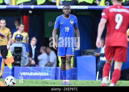 Dortmund, Germania. 25 giugno 2024. Przemyslaw Frankowski (19) della Polonia nella foto di una partita di calcio tra le squadre nazionali di Francia e Polonia nella terza partita del gruppo D nella fase a gironi del torneo UEFA Euro 2024, mercoledì 25 giugno 2024 a Dortmund, Germania . Crediti: Sportpix/Alamy Live News Foto Stock