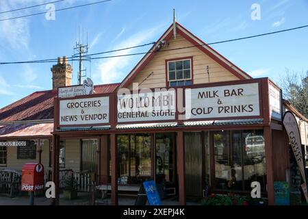 Storico villaggio di Wollombi nel nuovo Galles del Sud, Australia, 2024 Foto Stock