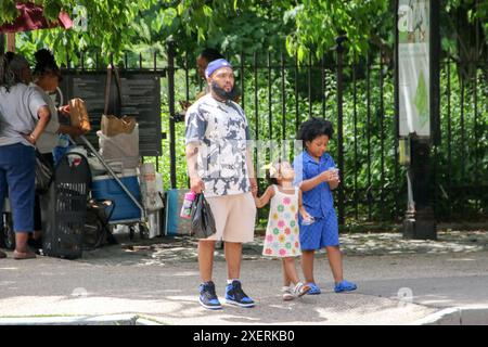 Quartiere di Flatbush, Brooklyn, New York Foto Stock