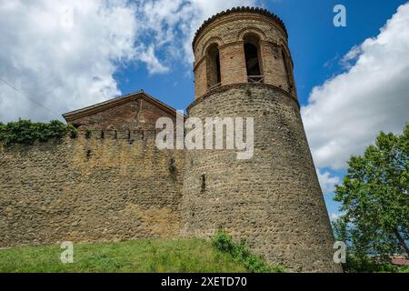 Telavi, Georgia - 27 giugno 2024: Batonis Tsikhe è un monumento architettonico a Telavi, Georgia Foto Stock