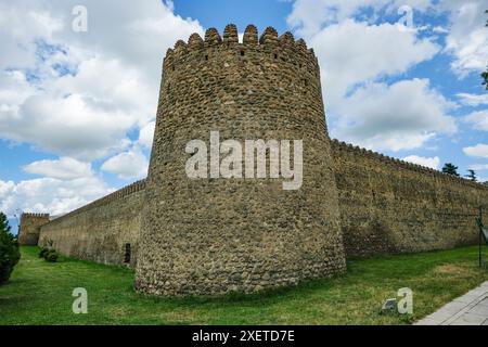 Telavi, Georgia - 27 giugno 2024: Batonis Tsikhe è un monumento architettonico a Telavi, Georgia Foto Stock