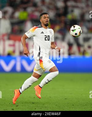 Il tedesco Benjamin Henrichs durante il turno di UEFA Euro 2024 del 16 al BVB Stadion Dortmund di Dortmund, Germania. Data foto: Sabato 29 giugno 2024. Foto Stock