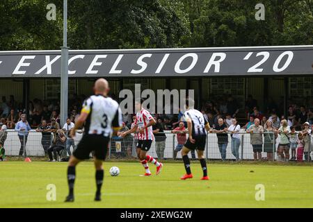 Schiedam, Paesi Bassi. 30 giugno 2024. SCHIEDAM 29-6-24, Sportpark Thurlede, stagione 2024/2025, dutch eredivisie, Excelsior 20 - Sparta (amichevole), credito: Pro Shots/Alamy Live News Foto Stock