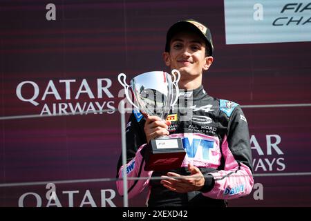 Spielberg, Autriche. 30 giugno 2024. MINI Gabriele (ita), Prema Racing, Dallara F3 2019, ritratto durante il 6° round del Campionato FIA di Formula 3 2024 dal 28 al 30 giugno 2024 sul Red Bull Ring, a Spielberg, Austria - Photo Florent Gooden/DPPI Credit: DPPI Media/Alamy Live News Foto Stock