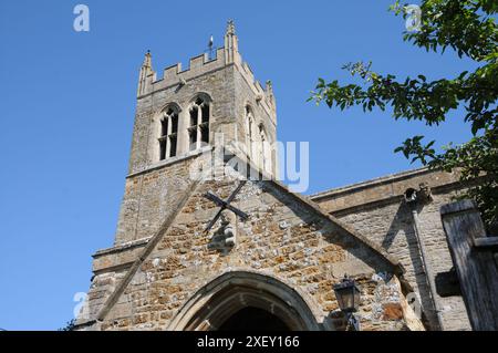 Chiesa di tutti i Santi, Pytchley, Northamptonshire Foto Stock