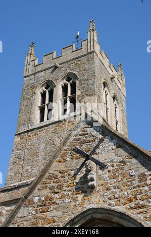 Chiesa di tutti i Santi, Pytchley, Northamptonshire Foto Stock