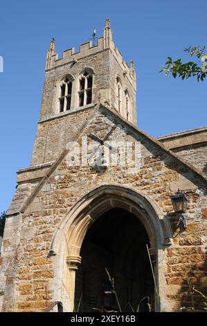 Chiesa di tutti i Santi, Pytchley, Northamptonshire Foto Stock