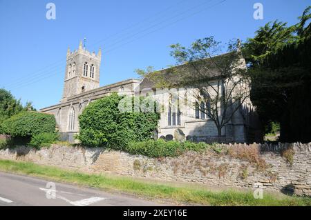 Chiesa di tutti i Santi, Pytchley, Northamptonshire Foto Stock