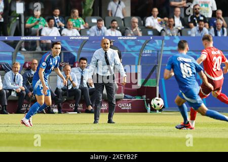 Luciano Spalletti (ITA), 29 GIUGNO 2024 - calcio: "Campionato europeo UEFA Germania 2024" turno di 16 partite tra Svizzera 2-0 Italia all'Olympiastadion di Berlino, Germania. (Foto di Mutsu Kawamori/AFLO) Foto Stock