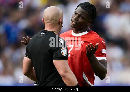 Berlino, Germania. 29 giugno 2024. Durante il turno di UEFA EURO 2024 di 16 partite di calcio tra Svizzera e Italia. Crediti: Nicolò campo/Alamy Live News Foto Stock