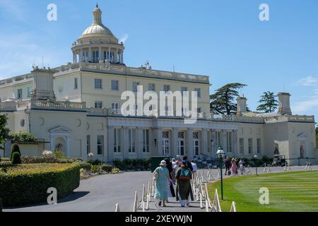 Stoke Poges, Regno Unito. 29 giugno 2024. La Mansion House a Stoke Park, Stoke Poges, Buckinghamshire. Crediti: Maureen McLean/Alamy Foto Stock