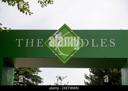 Stoke Poges, Regno Unito. 29 giugno 2024. Quinto giorno dei Boodles a Stoke Park, Stoke Poges, Buckinghamshire. Crediti: Maureen McLean/Alamy Foto Stock