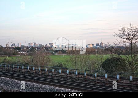 Stadio di Wembley Foto Stock