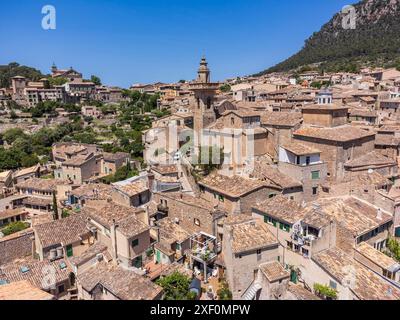 Valldemossa, area naturale della Serra de Tramuntana, Maiorca, Isole Baleari, Spagna. Foto Stock