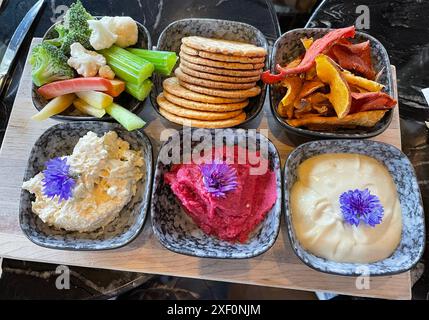 Cibo e bevande negli Stati Uniti e in Canada Foto Stock