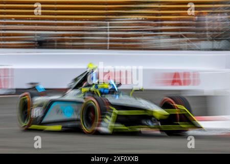 Durante l'ePrix di Portland 2024, 9° incontro del Campionato Mondiale ABB FIA Formula e 2023-24, sul circuito Internazionale di Portland dal 28 al 30 giugno 2024 a Portland, Stati Uniti d'America - Photo Grégory Lenormand/DPPI Credit: DPPI Media/Alamy Live News Foto Stock