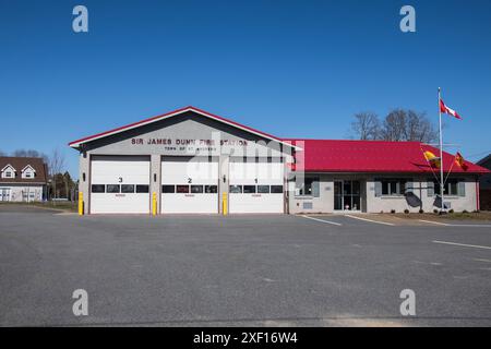 Sir James Dunn Fire Station in Reed Street a St. Andrews, New Brunswick, Canada Foto Stock