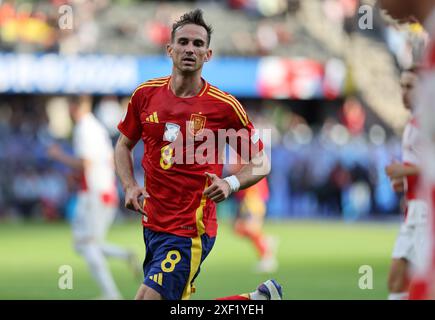 Berlino, Germania - 15 giugno 2024: La Spagna Fabian Ruiz in azione durante la partita della fase a gironi di UEFA EURO 2024 Spagna contro Croazia all'Olympiastadion di Berlino, Germania Foto Stock
