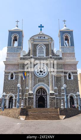 Cattedrale di Santa Maria, costruita dalla compagnia di Gesù nel XIX secolo, Galle, Sri Lanka Foto Stock