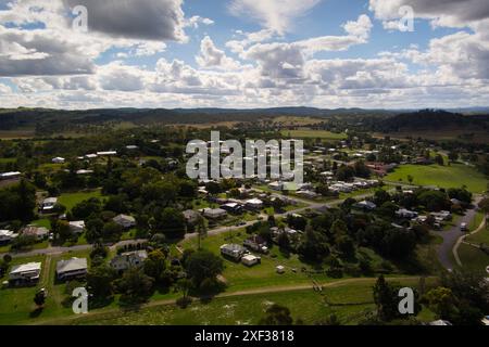 Goomeri, un'affascinante città rurale situata nella regione di South Burnett nel Queensland Australia. Immersa nella storia e nel fascino del vecchio mondo Foto Stock