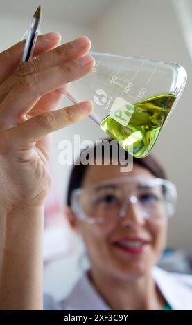 Fondazione Inasmet-Tecnalia, tecnologia e centro di ricerca, San Sebastian del Parco Tecnologico, Paese Basco. Laboratorio chimico Foto Stock