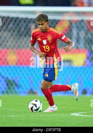 Lamine Yamal, ESP 19 nel miglior dei 16 match SPAGNA, Georgia. , . Il 30 giugno 2024 a Colonia, Germania. Credito fotografo: Peter Schatz/Alamy Live News Foto Stock