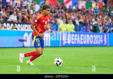 Lamine Yamal, ESP 19 nella migliore delle 16 partite SPAGNA - GEORGIA 4-1 dei Campionati europei UEFA 2024 il 30 giugno 2024 a Colonia, Germania. Fotografo: Immagini ddp/immagini a stella Foto Stock