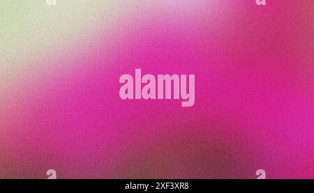 Sfondo granuloso astratto con sfumature rosa e giallo retrò Foto Stock