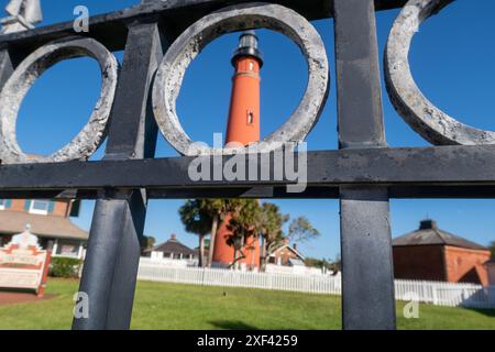 Ponce Inlet Veterans Memorial, Florida Foto Stock