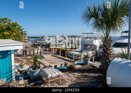 Ponce Inlet Veterans Memorial, Florida Foto Stock