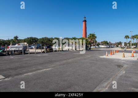 Ponce Inlet Veterans Memorial, Florida Foto Stock