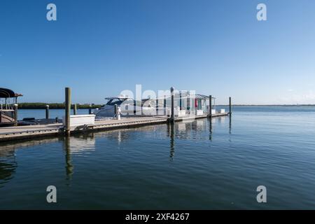 Ponce Inlet Veterans Memorial, Florida Foto Stock