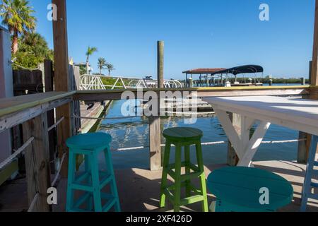 Ponce Inlet Veterans Memorial, Florida Foto Stock