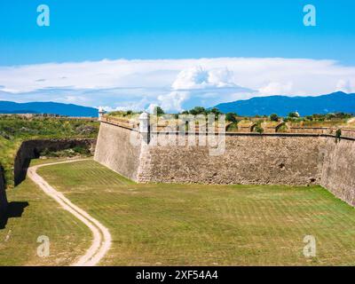 Castello di Sant Ferran a Figueres/Spagna Foto Stock