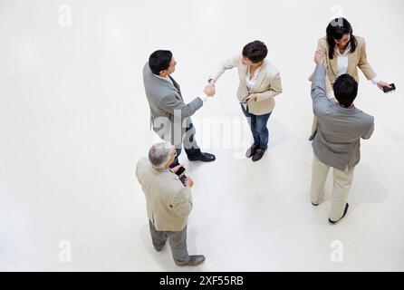 I dirigenti di convention center, Business, Donostia, San Sebastian, Paesi Baschi, Spagna. Foto Stock