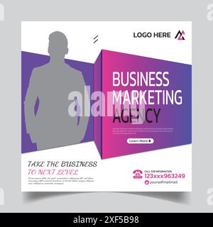 Professional ‍Stylus Social Media Post Design Layout Illustrazione Vettoriale