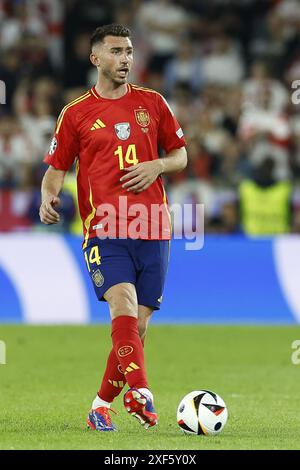 Colonia, Germania. 30 giugno 2024. COLONIA, RheinEnergie Stadium, 30-06-2024, Campionato europeo di calcio Euro2024, round of 16 partita n. 39 tra Spagna e Georgia. Crediti: Pro Shots/Alamy Live News Foto Stock