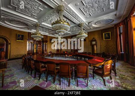 Camera del Senato nel municipio di Brema, patrimonio dell'umanità dell'UNESCO. Brema, Germania Foto Stock