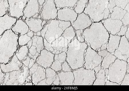 Texture foto sfondo grigio secco con cracker, vista dall'alto Foto Stock