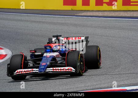 28.06.2024, Red Bull Ring, Spielberg, Gran Premio d'Austria di Formula 1 2024, nella foto Daniel Ricciardo (AUS), Visa Cash App RB Formula One Team Foto Stock