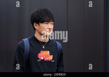 #22 Yuki Tsunoda (JPN, Visa Cash App RB Formula One Team), Gran Premio di F1 d'Austria al Red Bull Ring il 27 giugno 2024 a Spielberg, Austria. (Foto di HOCH ZWEI) Foto Stock