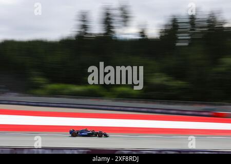 2° Logan Sargeant (USA, Williams Racing), Gran Premio di F1 d'Austria al Red Bull Ring il 28 giugno 2024 a Spielberg, Austria. (Foto di HOCH ZWEI) Foto Stock