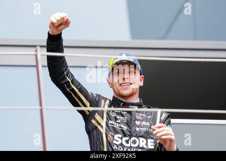 Spielberg, Austria. 30 giugno 2024. #12 Larry Ten Voorde (NL, Schumacher CLRT), Porsche Mobil 1 Supercup al Red Bull Ring il 30 giugno 2024 a Spielberg, Austria. (Foto di HOCH ZWEI) credito: dpa/Alamy Live News Foto Stock